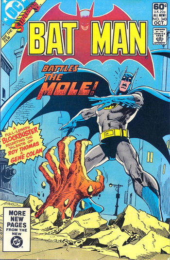 Batman Battles the Mole!