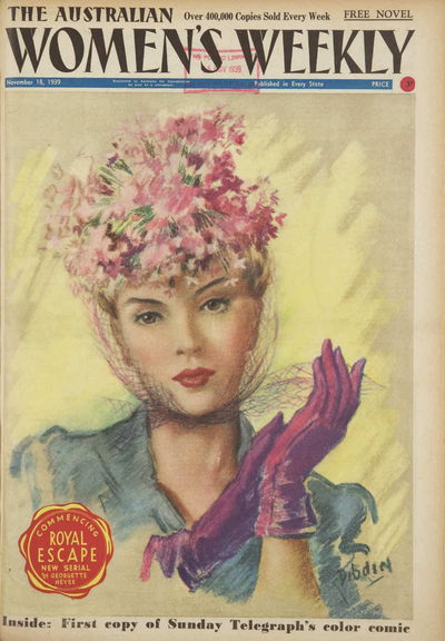 The Australian Women's Weekly (Sydney Newspapers Ltd., 1933 series) v7#24 18 November 1939