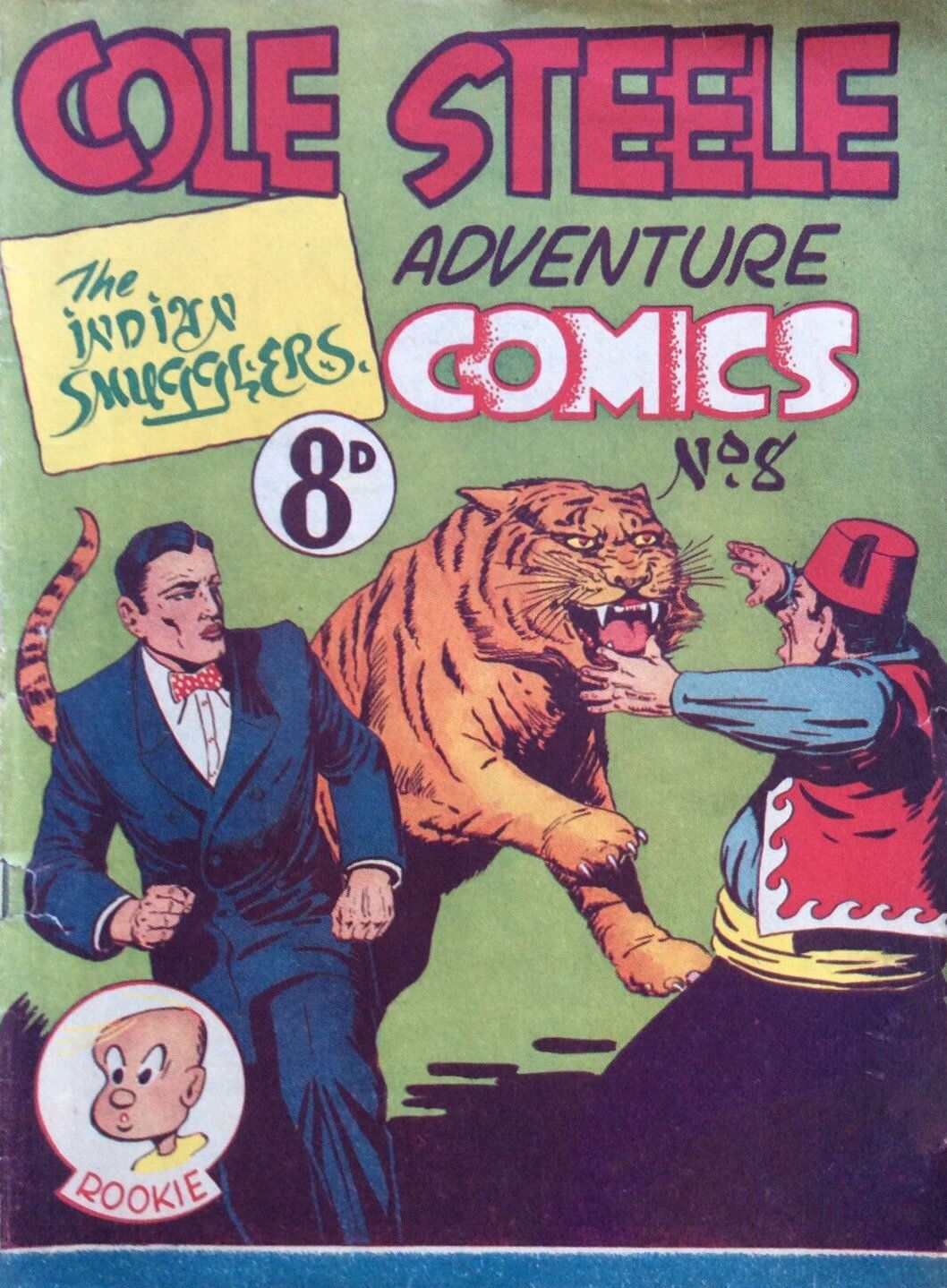 The Cole Steele Adventure Comics (Wollumbin, 1950? series) #8 ([December 1950?])