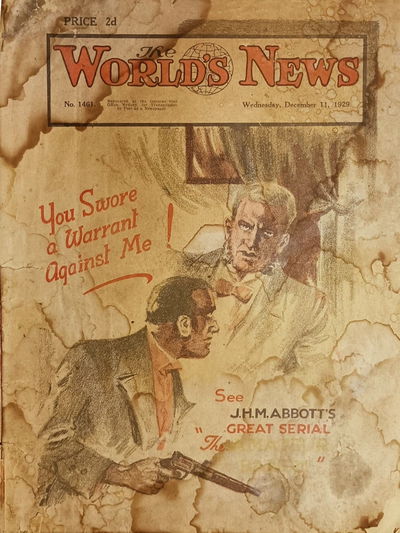 The World's News (Daily Telegraph, 1901 series) #1461 11 December 1929