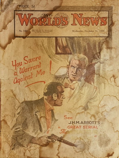 The World's News  #1461 (11 December 1929)