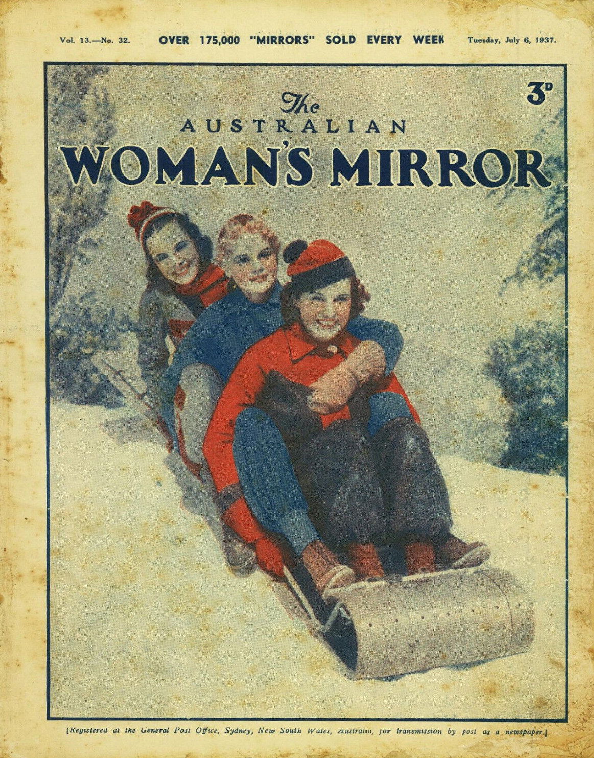The Australian Woman's Mirror (Bulletin, 1924 series) v13#32 (6 July 1937)