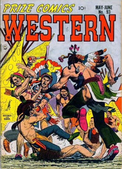 Prize Comics Western (Prize, 1948 series) v11#2 (93) (May-June 1952)