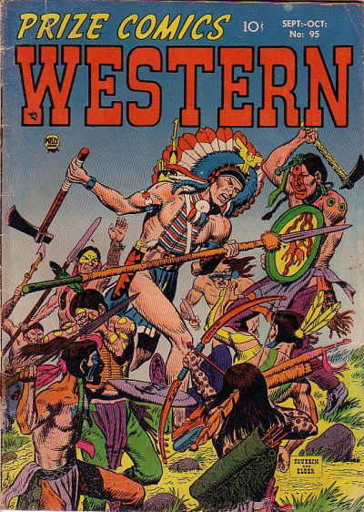 Prize Comics Western (Prize, 1948 series) v11#4 (95) September-October 1952