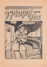 Love and Romance (Blue Diamond, 1954? series) #12 — I Played with Fire (page 1)