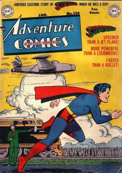 Adventure Comics (DC, 1938 series) #136 (January 1949)