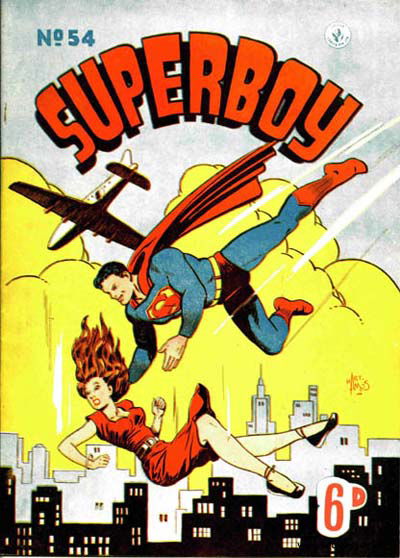 Superboy (Colour Comics, 1950 series) #54 (August 1953)