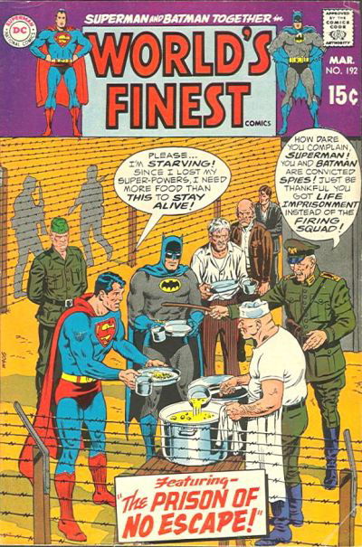 World's Finest Comics (DC, 1941 series) #192 March 1970