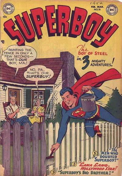 Superboy (DC, 1949 series) #18 February-March 1952