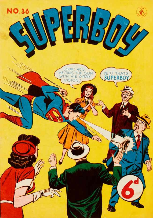 Superboy (Colour Comics, 1950 series) #36 (February 1952)