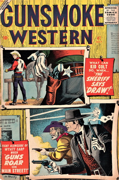 Gunsmoke Western  #47 (July 1958)