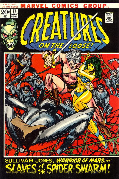 Creatures on the Loose (Marvel, 1971 series) #17 May 1972