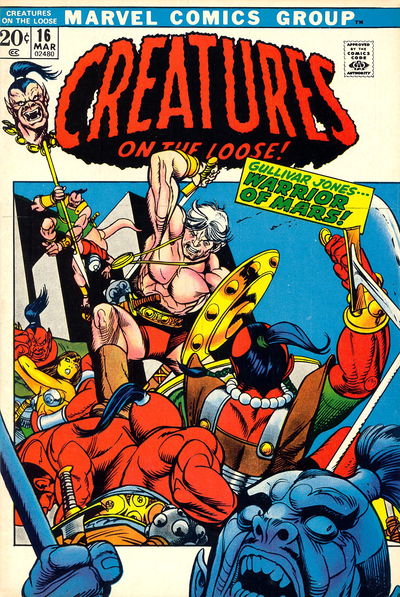 Creatures on the Loose (Marvel, 1971 series) #16 March 1972