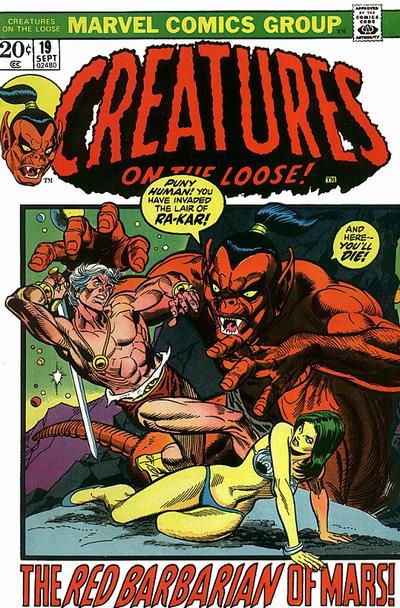 Creatures on the Loose (Marvel, 1971 series) #19 September 1972