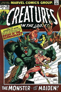 Creatures on the Loose  #20 (November 1972)