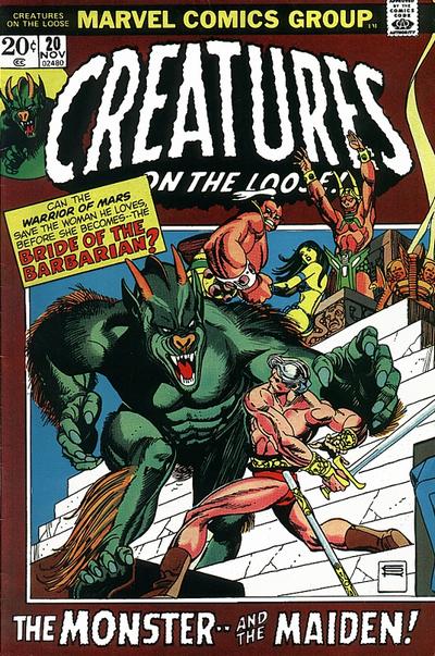 Creatures on the Loose  #20 (November 1972)