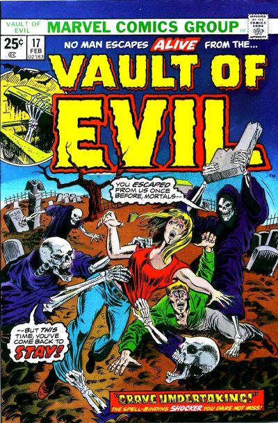 Vault of Evil  #17 (February 1975)
