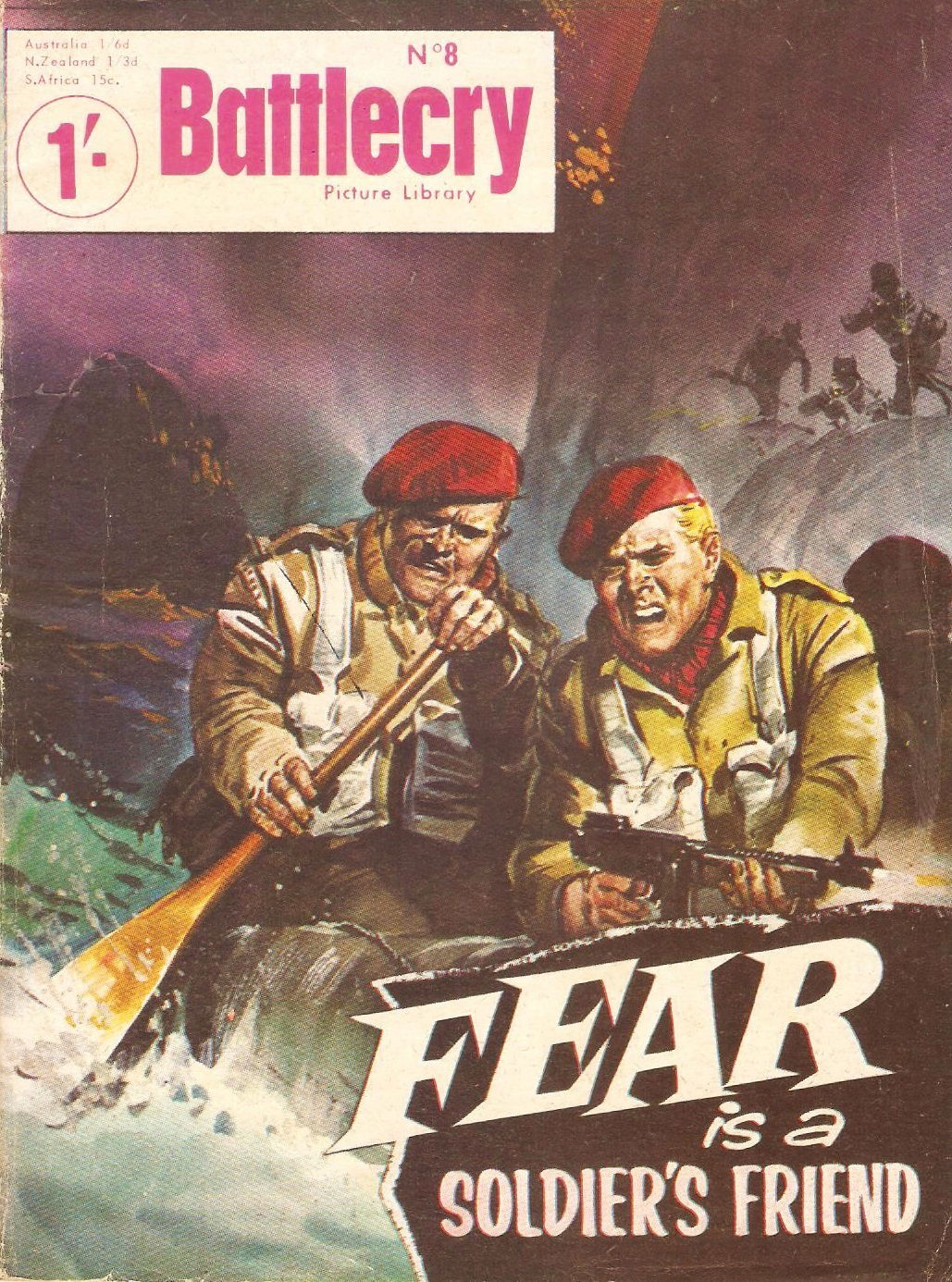 Battlecry Picture Library (Famepress, 1966 series) #8 (January 1967)