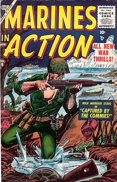 Marines in Action  #6 (April 1956)