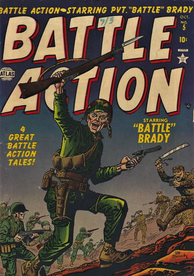 Battle Action  #5 (October 1952)