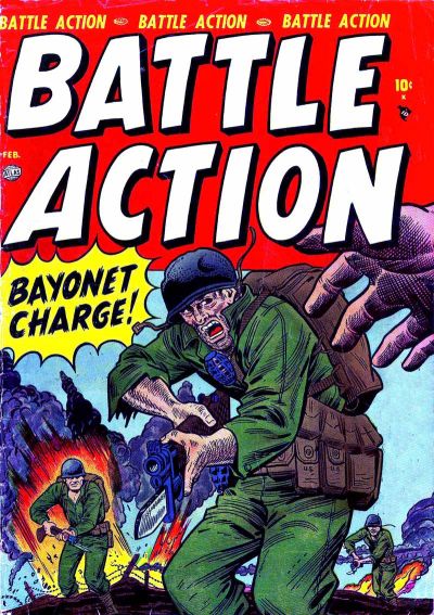 Battle Action  #1 (February 1952)
