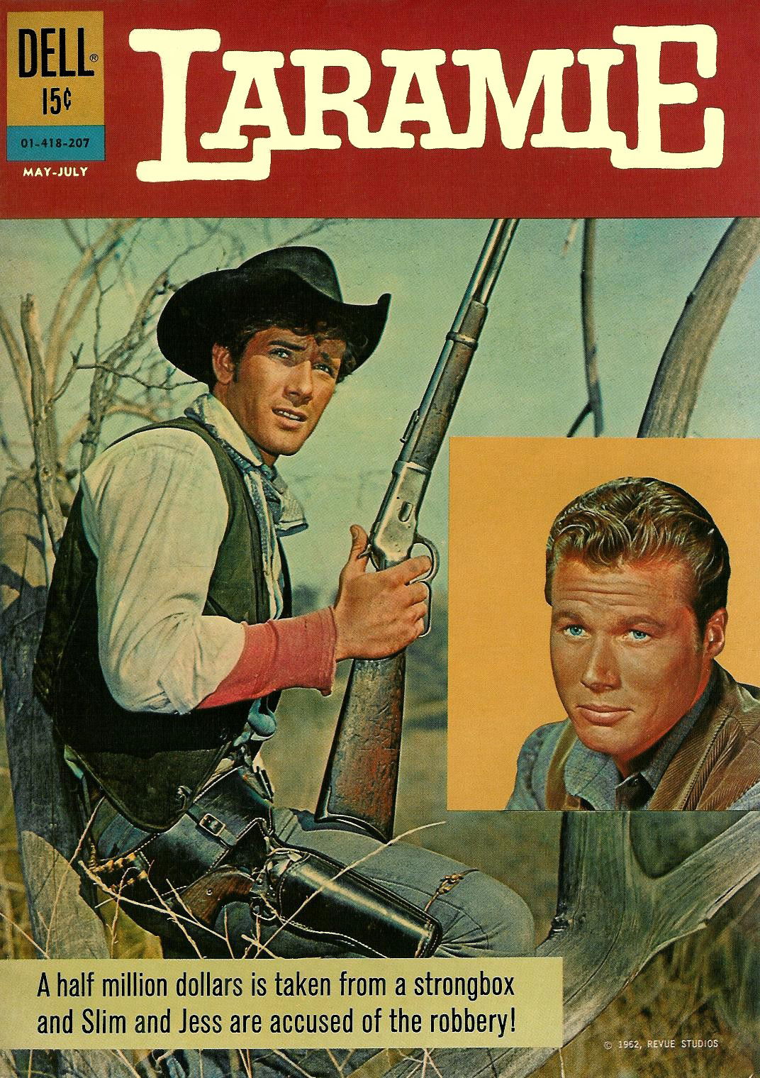 Laramie (Dell, 1962) #01418-207 (May-July 1962)