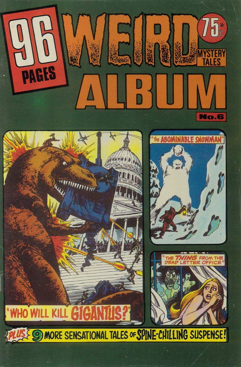 Weird Mystery Tales Album (Murray, 1978 series) #6 ([July 1978?])