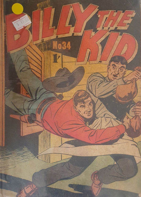 Billy the Kid (Atlas, 1957? series) #34 [] (July 1958) ([July 1958?])