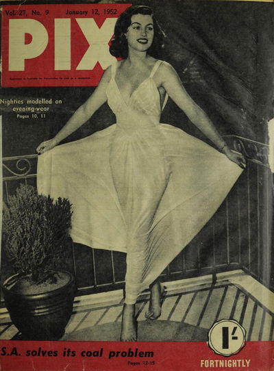 Pix (ANL, 1938? series) v27#9 ([12 January 1952])