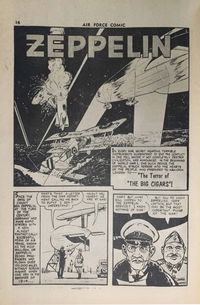 Air Force Comic (Cleland, 1953 series) #1 — The Terror of "the Big Cigars"! (page 1)