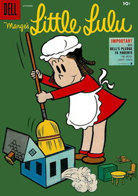 Marge's Little Lulu (Dell, 1948 series)  #87 (September 1955) — Untitled