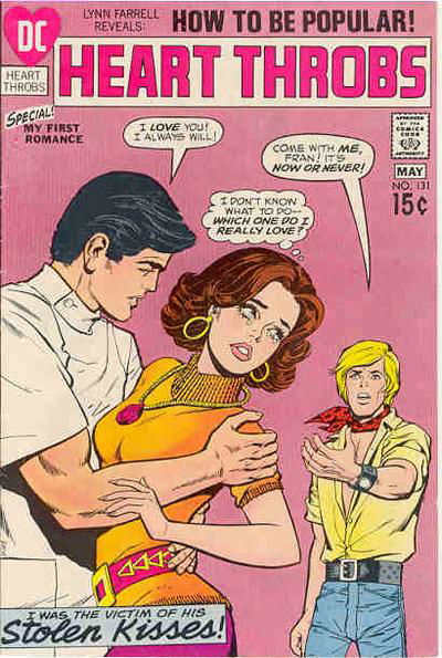 Heart Throbs (DC, 1957 series) #131 April-May 1971