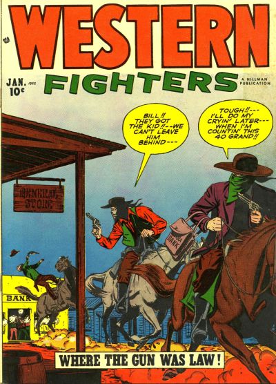 Western Fighters  v4#2 (January 1952)