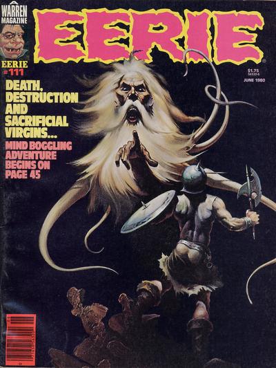 Eerie (Warren, 1966 series) #111 (June 1980)