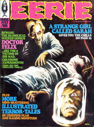 Eerie (Warren, 1966 series) #16 July 1968