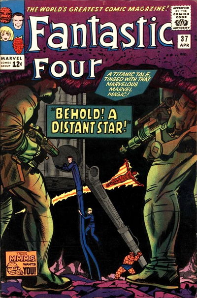 Fantastic Four (Marvel, 1961 series) #37 April 1965