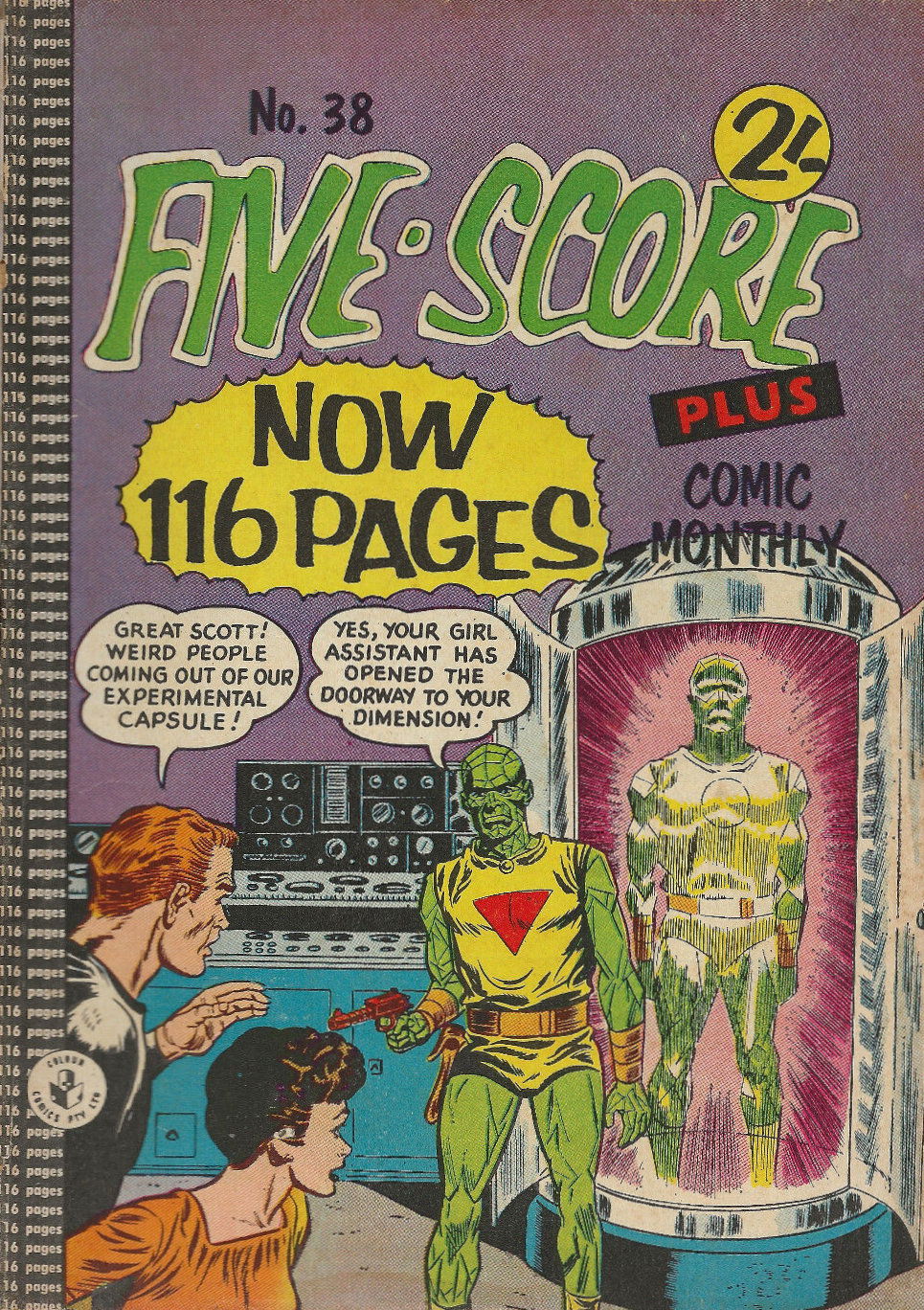 Five-Score Plus Comic Monthly (Colour Comics, 1960 series) #38 ([June 1961?])