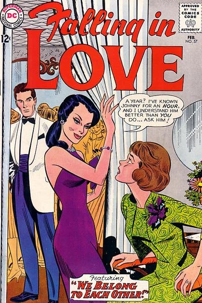 Falling in Love (DC, 1955 series) #57 (February 1963)