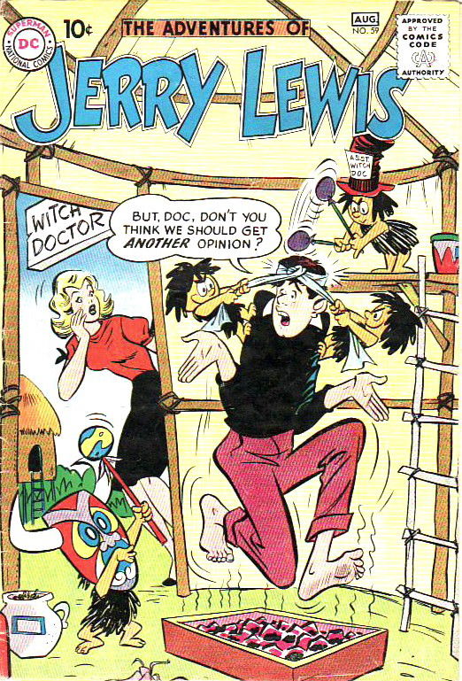The Adventures of Jerry Lewis (DC, 1957 series) #59 (July-August 1960)