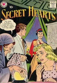 Secret Hearts (DC, 1949 series)  #67 (November 1960) — Untitled [The Girl in His Life!]