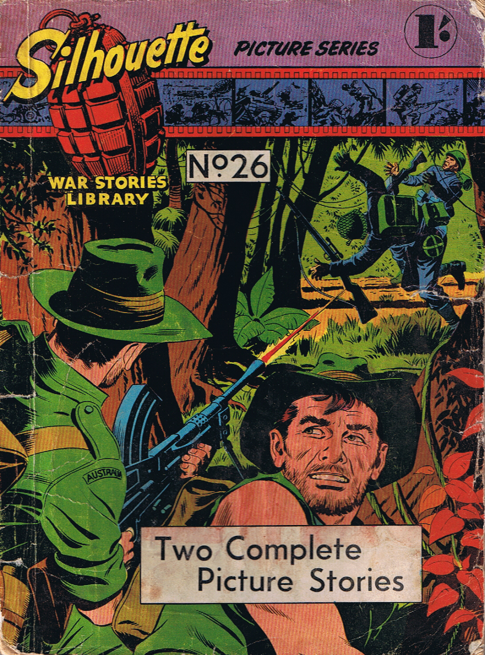 Silhouette War Stories Library (Reigate, 1961? series) #26 ([June 1963?])
