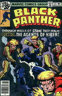 Black Panther (Marvel, 1977 series)  #12 (November 1978) — Beware... The Agents of Kiber!