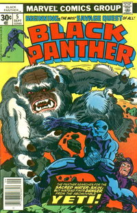 Black Panther (Marvel, 1977 series)  #5 (September 1977)