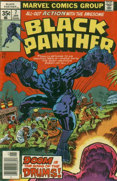 Black Panther (Marvel, 1977 series) #7 January 1978