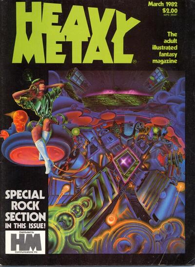 Heavy Metal Magazine  v5#12 (March 1982)