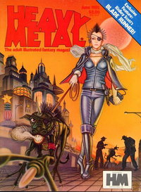 Heavy Metal Magazine (HM, 1977 series)  v6#3 (June 1982)