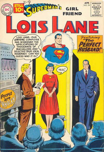 Superman's Girl Friend, Lois Lane (DC, 1958 series) #24 April 1961