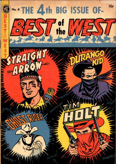 Best of the West (Magazine Enterprises, 1951 series) #4 [A-1 59] (August 1952)