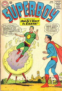 Superboy (DC, 1949 series)  #121 (June 1965) — Jor-El's Visit to Earth!