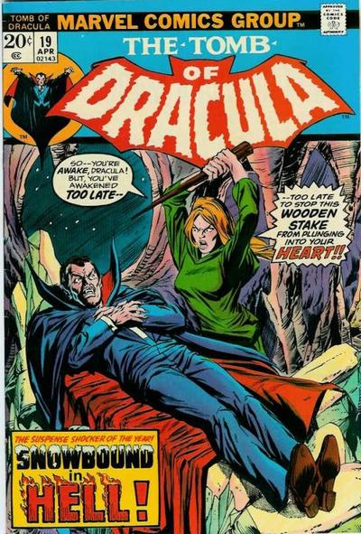 Tomb of Dracula (Marvel, 1972 series) #19 (April 1974)